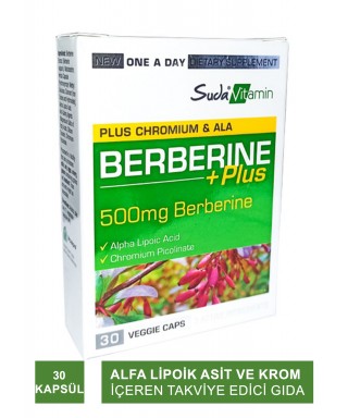 Suda Vitamin Berberine Plus 30 Kapsül