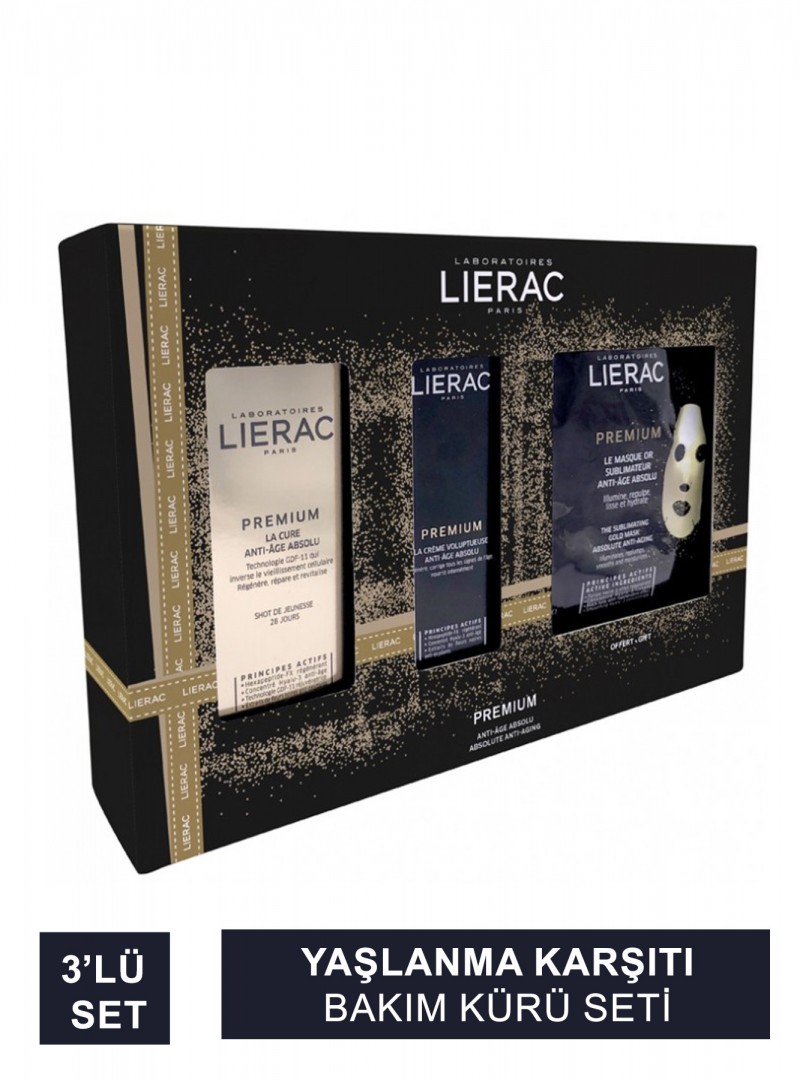 Lierac Premium The Cure Absolute Anti-Aging Yaşlanma Karşıtı Bakım Kürü Seti