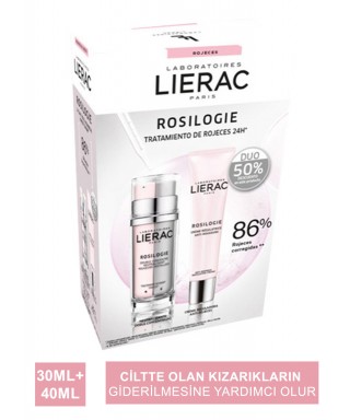 Lierac Rosilogie Double Concentrate 30 ml + Anti Rougeurs Creme 40 ml Set