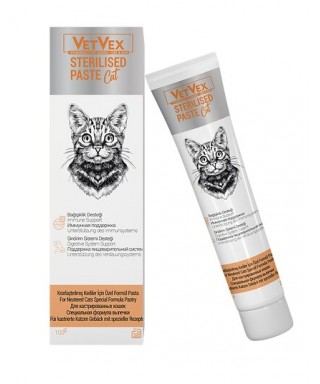 VetVex Sterilised Kedi Bağışıklık & Sindirim Desteği 100 gr