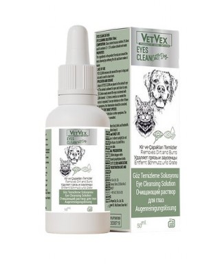 VetVex Eyes Clean Kedi ve Köpek Göz Temizleme Solüsyonu 50 ml