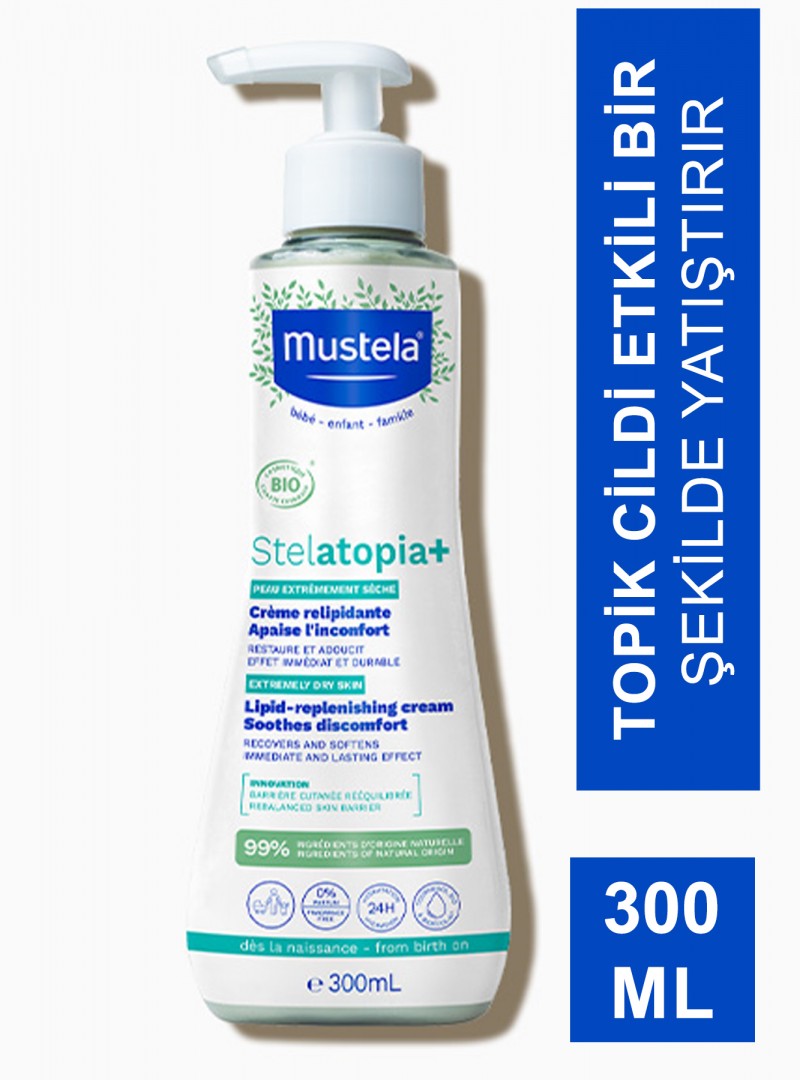 Mustela Stelatopia+ Lipit Yenileyici Krem 300 ml