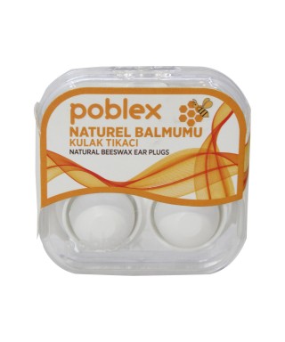 Poblex Natural Balmumu Kulak Tıkacı 2'li