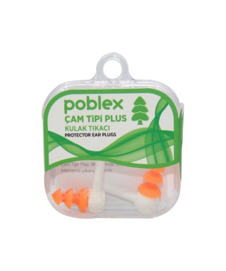 Poblex Çam Tipi Plus Kulak Tıkacı ( L )