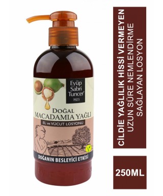 Eyüp Sabri Tuncer Doğal Macadamia Yağlı El ve Vücut Losyonu 250 ml