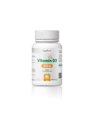 LeeRoy Vitamin D3 1000mg 120 Tablet
