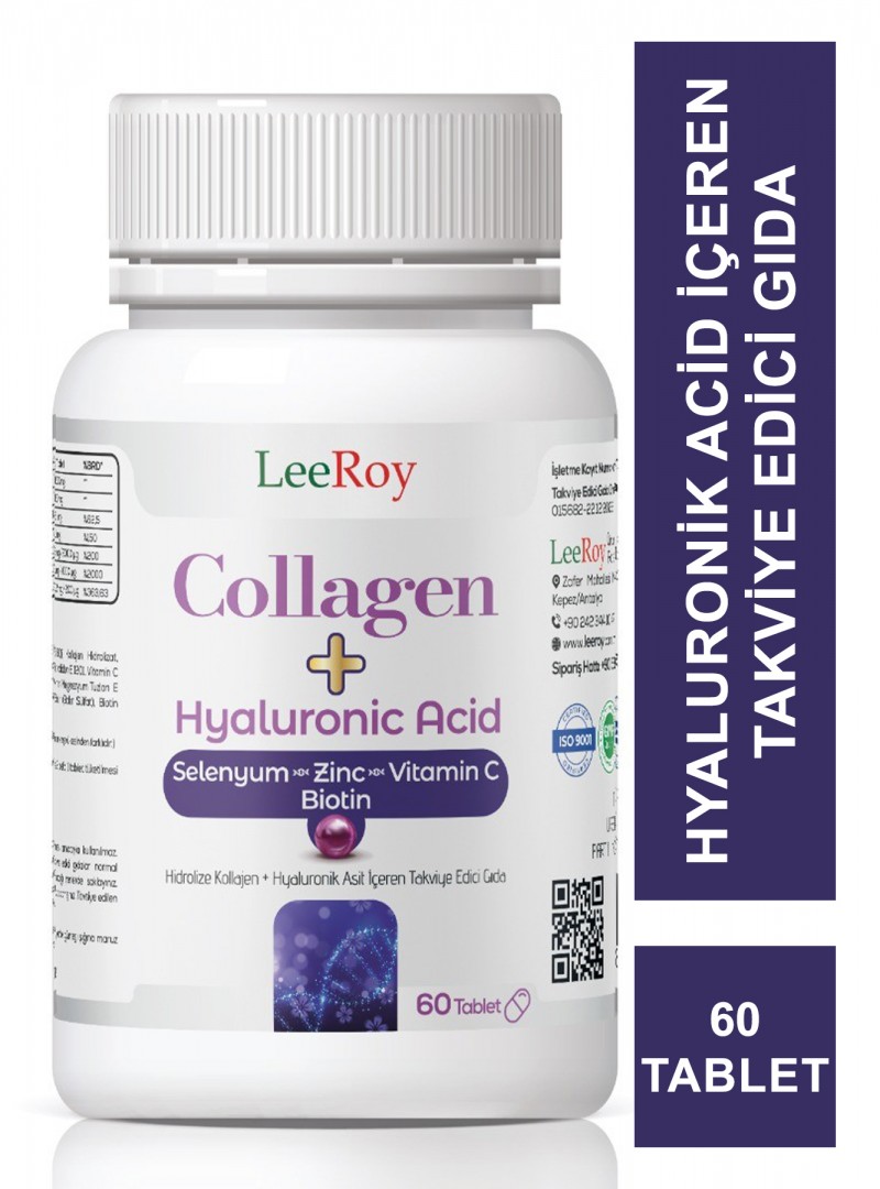 LeeRoy Collagen + Hyaluronic Acid 60 Tablet