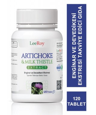 LeeRoy Artichoke & Milk Thistle 120 Tablet