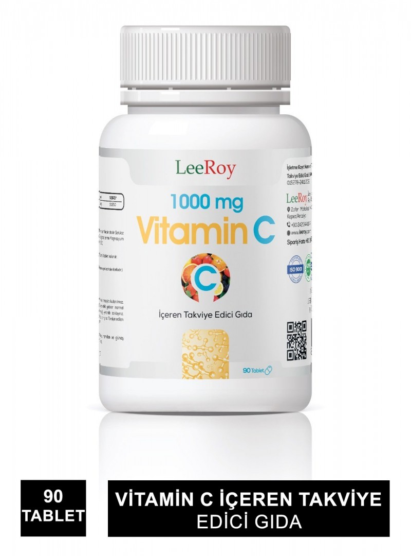 LeeRoy Vitamin C 1000mg 90 Tablet