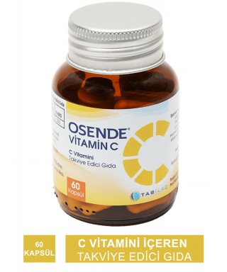 Osende Vitamin C 60 Kapsül