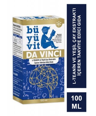 Outlet - Büyüvit Da Vinci Takviye Edici Gıda 100 ml