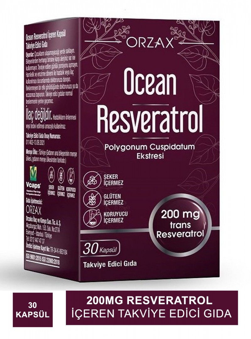 Ocean Resveratrol 30 Kapsül