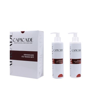 Capicade Demoxcade Cilt Bakım Seti ( Şampuan + Losyon ) 220+220 ml