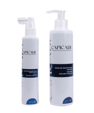 Capicade Saç Dökülmesine Karşı Etkili Set ( Şampuan + Losyon ) 220+100 ml