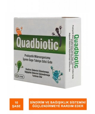 Outlet - Quadbiotic Probiyotik 10 Şase