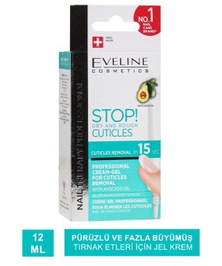 Eveline Stop Dry and Rough Cuticles ( Kütikül Giderici Jel Krem ) 12 ml