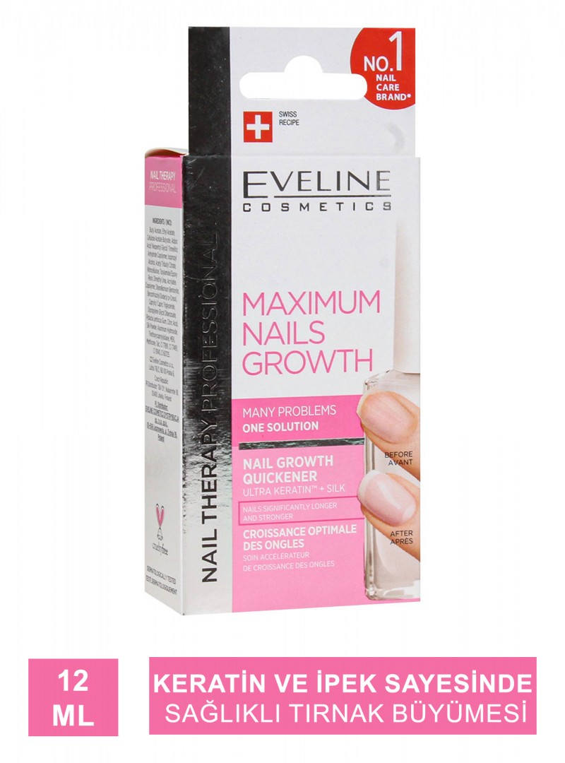 Eveline Maximum Nails Growth ( Sağlıklı Tırnak Büyümesi ) 12 ml