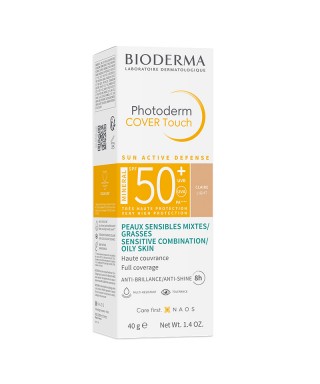 Bioderma Photoderm Cover Touch SPF50 40 gr - Light