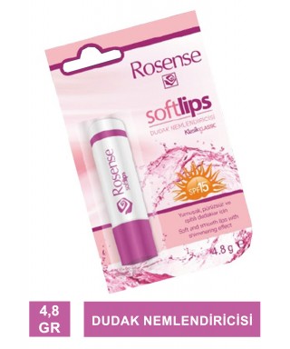 Rosense Soft Lips Dudak Nemlendiricisi 4,8 gr.