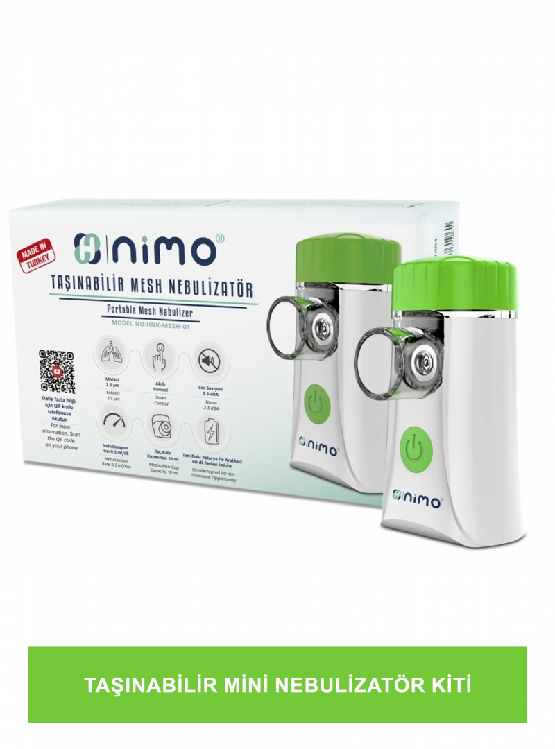 Nimo Taşınabilir Mesh Nebülizatör ( HNK-MESH-01 )