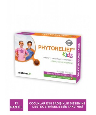 Phytorelief Kids 12 Adet Pastil