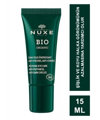 Nuxe Bio Organic Şişlik Ve Koyu Halka Karşıtı Göz Çevresi Bakım Kremi 15 ml