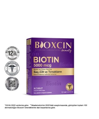 Bioxcin Biotin 5000mcg 30 Tablet