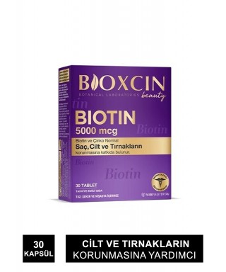 Bioxcin Biotin 5000mcg 30 Tablet