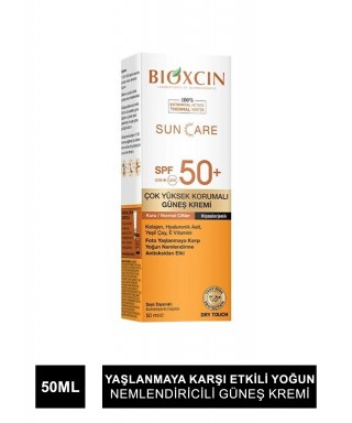 Bioxcin Sun Care Kuru/Normal Ciltler İçin Güneş Kremi Spf 50+ 50 ml