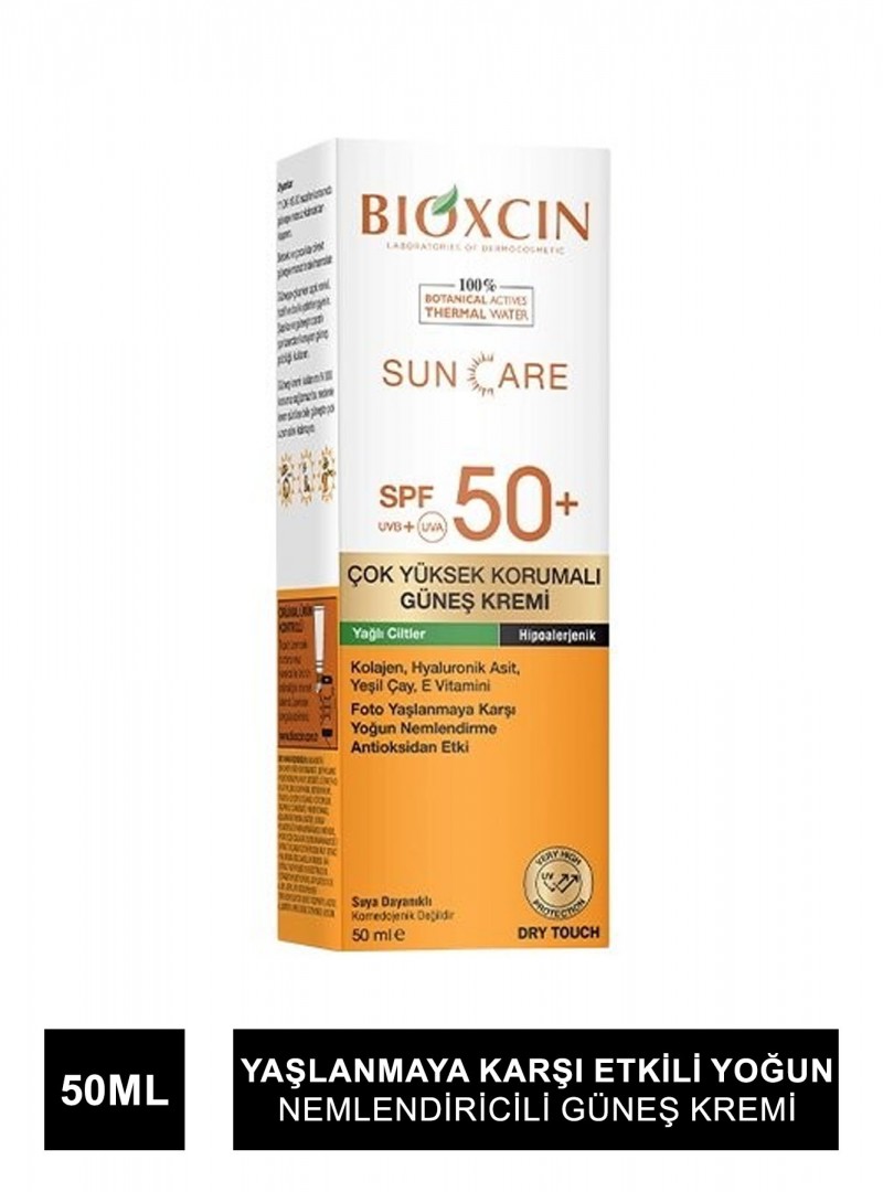 Bioxcin Sun Care Yağlı Ciltler İçin Güneş Kremi Spf 50+ 50 ml