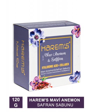 Harem's Mavi Anemon & Safran Sabunu 120g