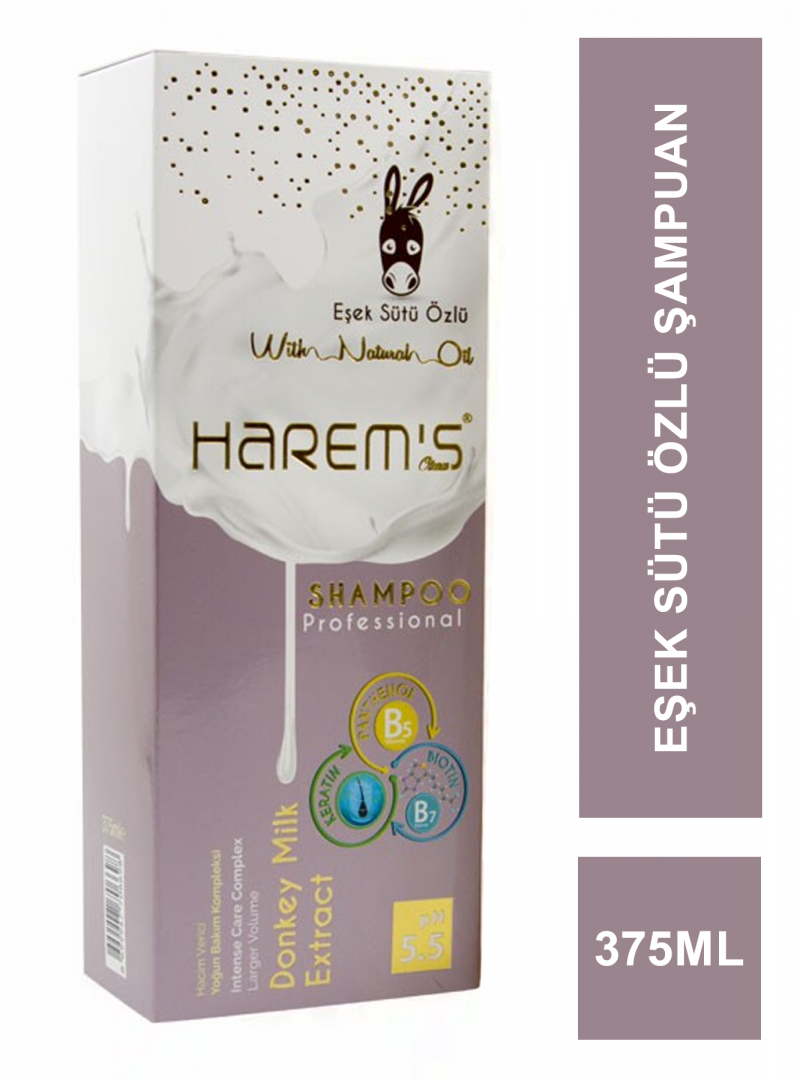 Harem's Eşek Sütü Özlü Şampuan 375 ml