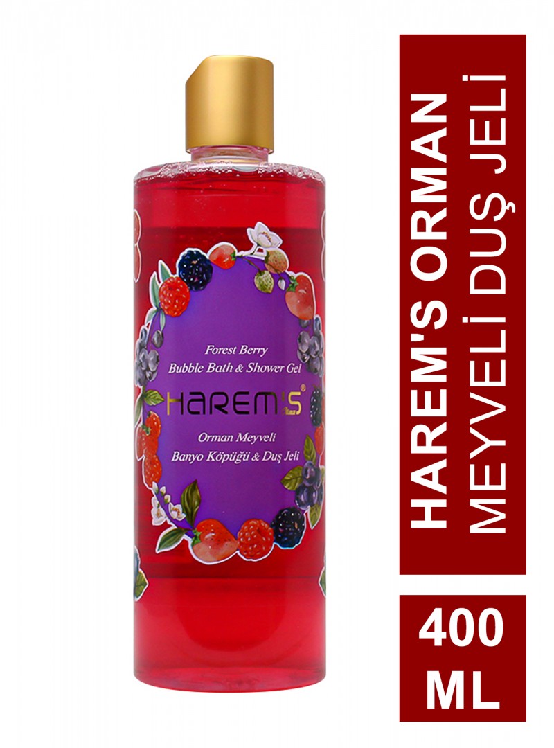 Harem's Orman Meyveli Duş Jeli&Banyo Köpüğü 400 ml