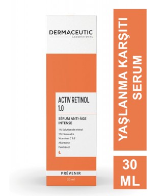 Dermaceutic Activ Retinol 1.0 Anti Age 30ml - Yaşlanma Karşıtı Serum (Ekstra Güçlü)
