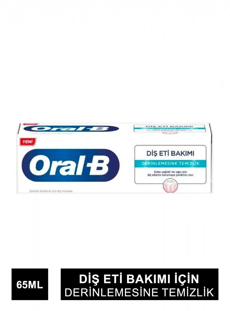 Oral-B Diş Eti Bakımı Derinlemesine Temizlik Diş Macunu 65 ml