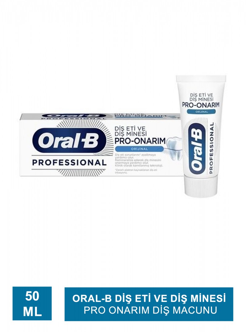 Oral-B Diş Eti ve Diş Minesi Pro Onarım Diş Macunu 50 ml