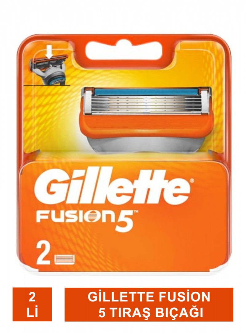 Gillette Fusion 5 Tıraş Bıçağı 2'li Yedek