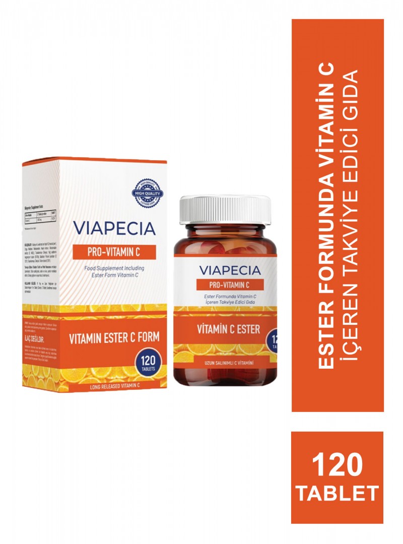 Viapecia Pro Vitamin C 120 Tablet