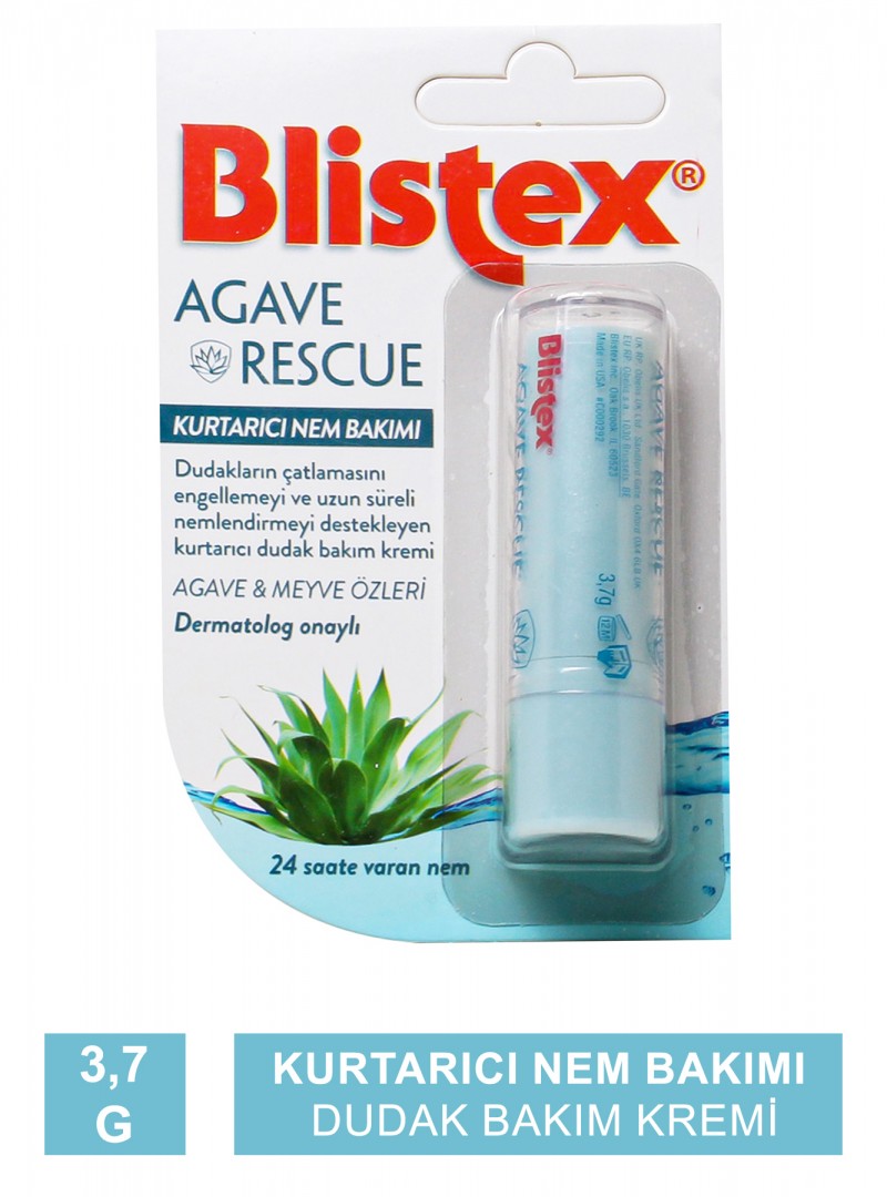 Blistex Agave Rescue Kurtarıcı Nem Bakımı Dudak Bakım Kremi