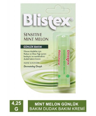 Blistex Sensitive Mint Melon Günlük Dudak Bakım Kremi