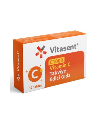 Vitasent Vitamin C 1000 30 Tablet