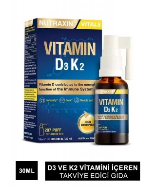 Nutraxin Vitamin D3K2 30 ml