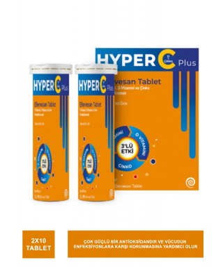 Outlet - Hyper C Plus Efervesan 2x10 Tablet