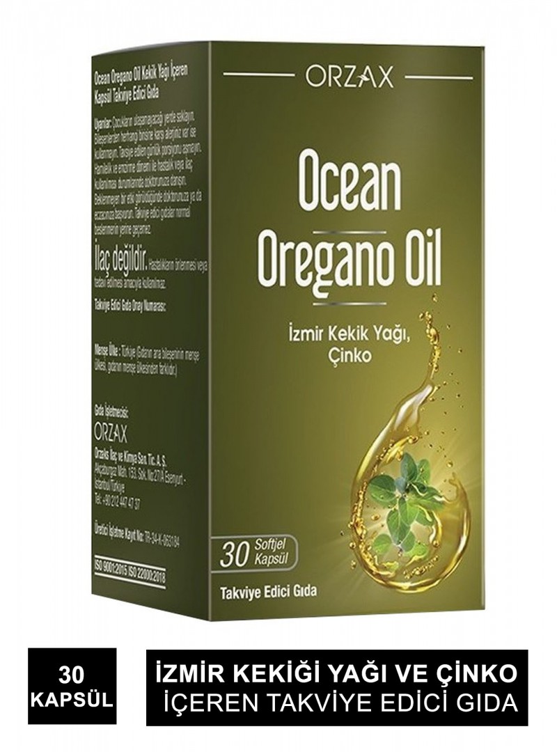 Ocean Oregano Oil 30 Kapsül