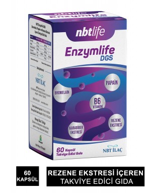 Nbt Life Enzymlife DGS 60 Kapsül