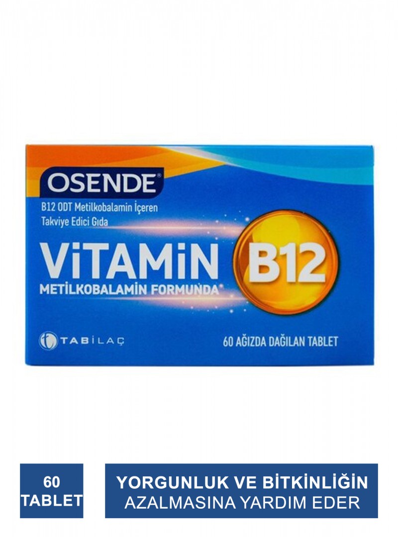 Osende Vitamin B12 60 Tablet