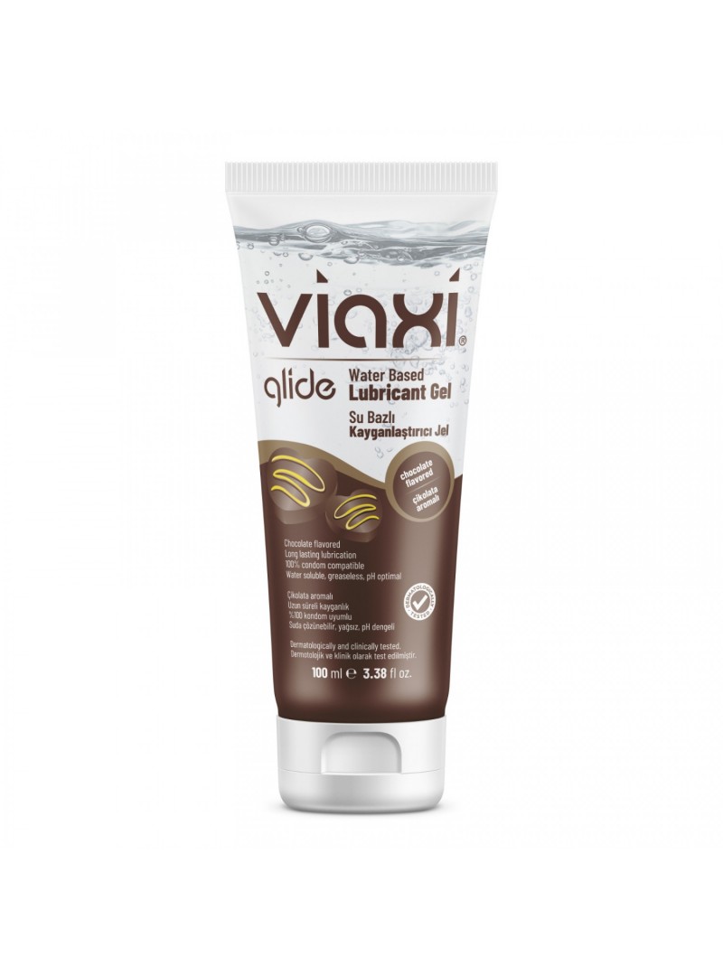 Viaxi Glide Kayganlaştırıcı Jel Çikolatalı Aromalı 100 ml