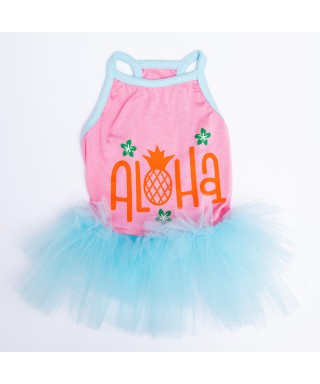 Pawstar Pink Aloha Dress