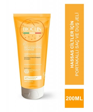 Bioclin Bio Essential Orange Hair&Shower Gel 200 ml