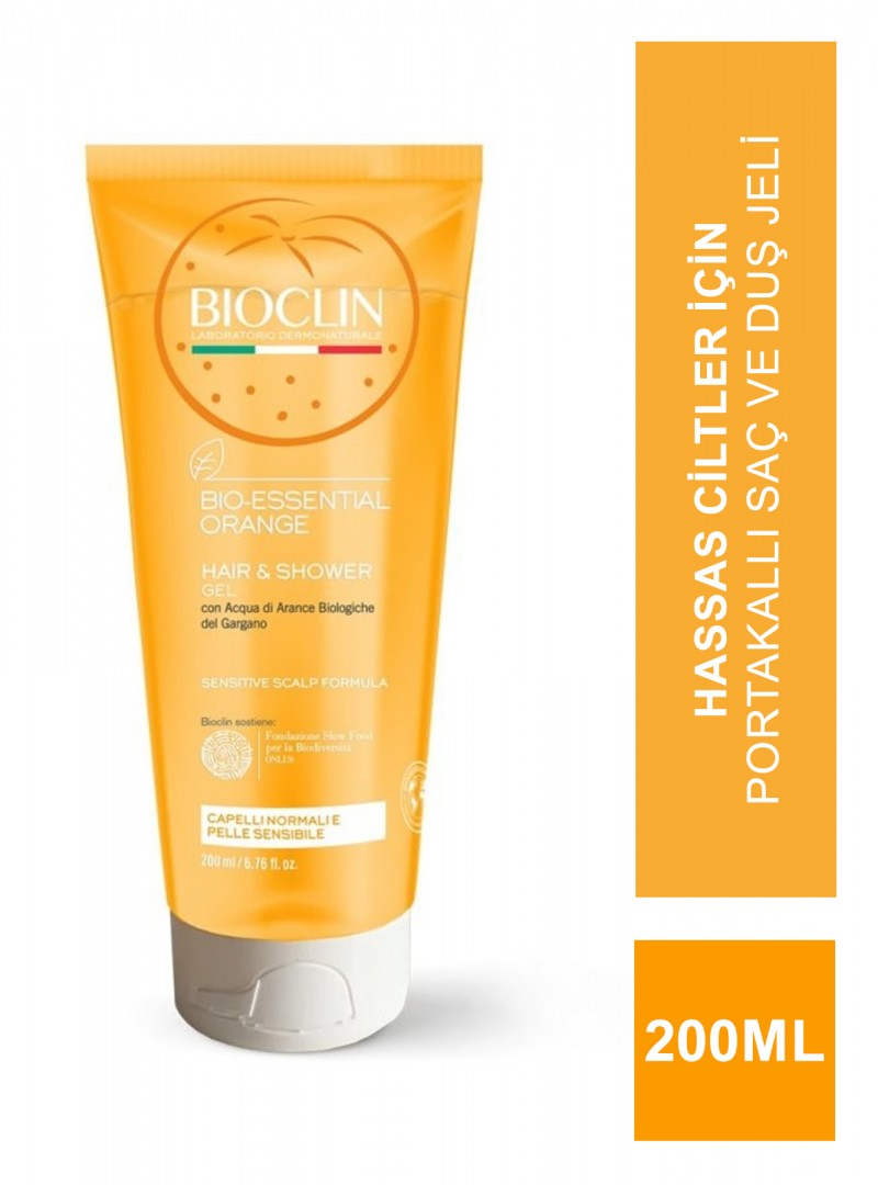 Bioclin Bio Essential Orange Hair&Shower Gel 200 ml